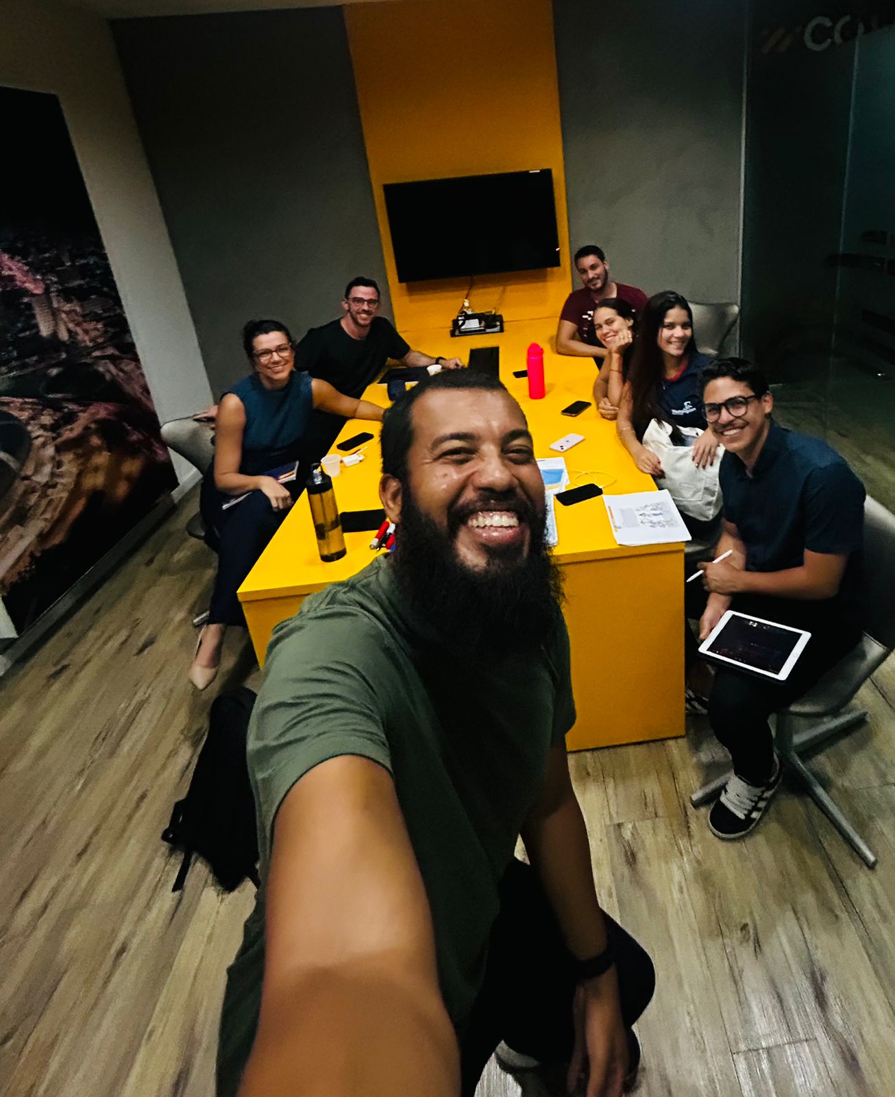 Aulas presenciais em grupo